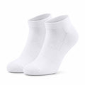 Sportsocken 39-42 aus Textil in Weiß mit atmungsaktiver Strickstruktur